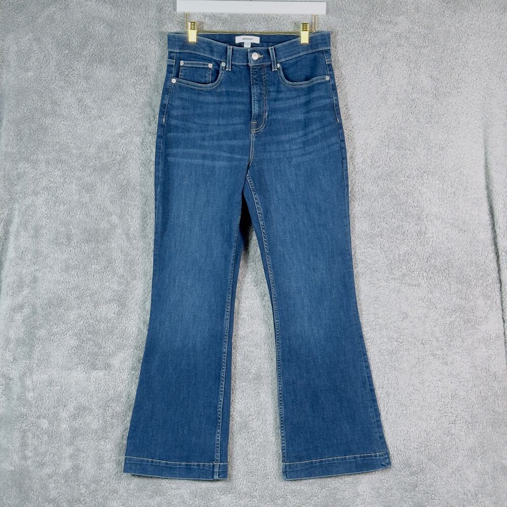 SPANX Classic Indigo Wide Leg Jeans